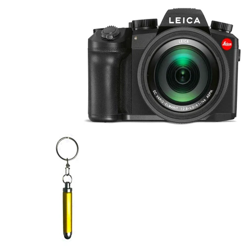 BoxWave Stylus Pen Compatible with Leica V-Lux 5 - Bullet Capacitive Stylus, Mini Stylus Pen with Keyring Loop for Leica V-Lux 5 - Bronze