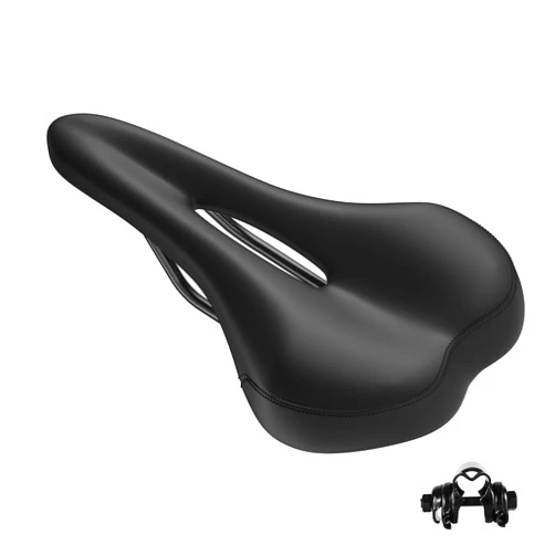 Cotsoco Bike Seat for Men & Women, Waterproof Mountain Bicycle Seat Saddle with Smart Zone Concept, Universal Fit for Indoor/Outdoor
