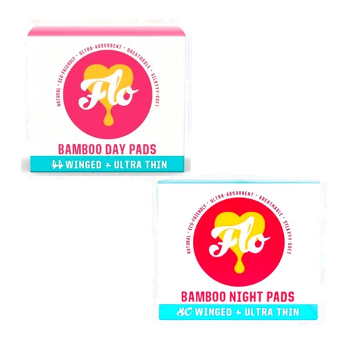 FLO Bamboo Pads Night & Day Bundle