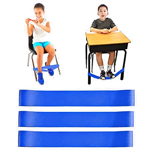 GNAWRISHING Chair Bands for Kids with Fidgety Feet, Alternative Seating in Classrooms, for Kids with Sensory ADHD ADD Autism and Sensory Needs