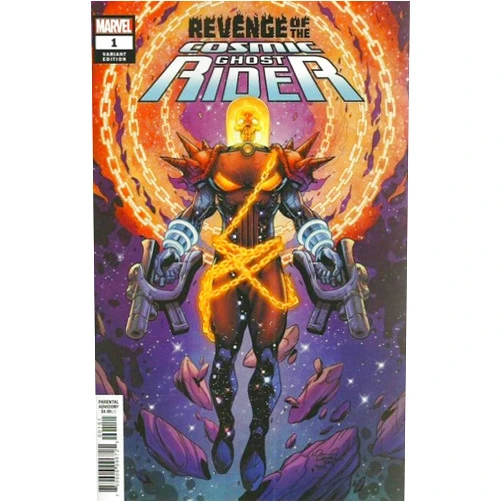 Marvel REVENGE OF COSMIC GHOST RIDER #1 (OF 5) Logan Lubera Variant Marvel Comic Cover