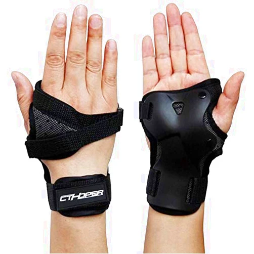 CTHOPER Impact Wrist Guard Protective Gear Wrist Brace Wrist Support for Skating Skateboard Skiing Snowboard Motocross Multi Sport Protection