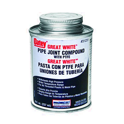 Oatey Pipe Joint Compound 8 Oz White