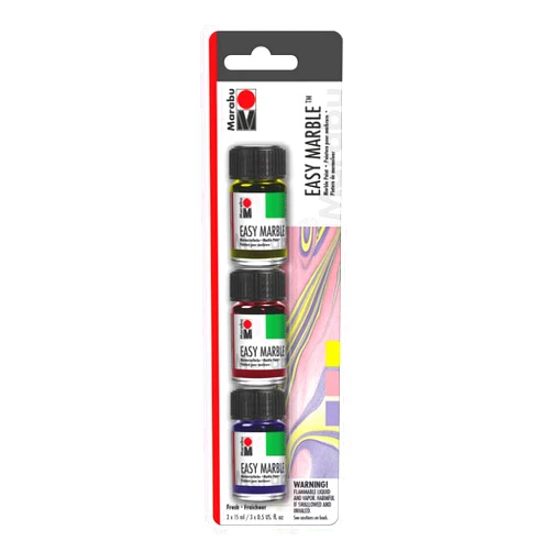 Marabu Easy Marble Trail 3pc Set, Fresh (1305900000103)