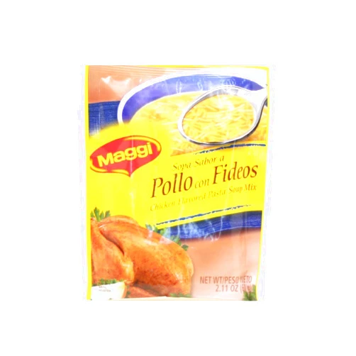 Maggi Sopa Sabor a Pollo Con Fideos (Chicken Flavored Pasta Soup Mix) - 2.11oz [Pack of 6] by Maggi