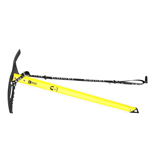 Grivel G1 Axe w/Leash - Yellow - 58 cm
