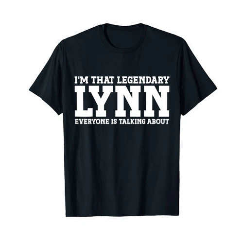 Lynn Gifts Lynn Tee Men Name Birthday Gifts Lynn Personal Name First Name Funny Lynn T-Shirt