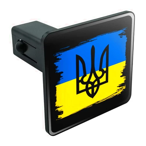GRAPHICS & MORE Ukraine Coat of Arms Tow Trailer Hitch Cover Plug Insert