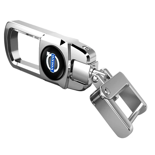 WGRIF Metal Car Keychain keyring for Volvo s60 s90 xc60 xc40 xc90 v60 v90 Series all models Key Ring for Men and Woean,360 °rotation Keychains keyrings Accessories
