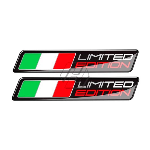 HOMTRU 3D Motorcycle Decal Italy Flag Stickers Italia Limited Edition Sticker Case for PIAGGIO VESPA Aprilia Ducati