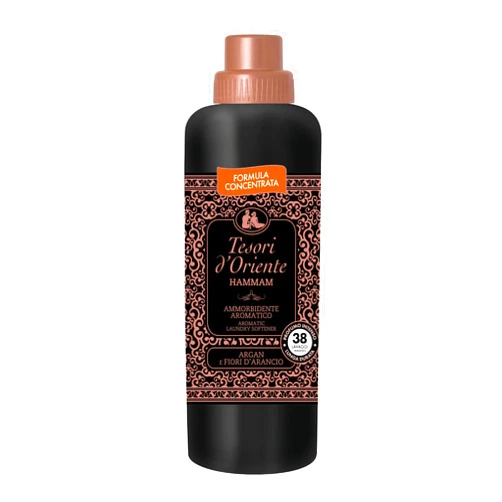 Tesori d'Oriente Hammam - Argan and Orange Blossoms Laundry Softener, 760 ml (25.7 fl oz), 38 Washes