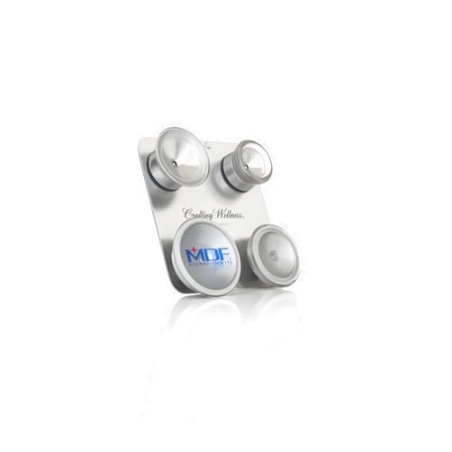 MDF Instruments Pediatric and Neonatal Attachments with Clip - for MDF Instruments ProCardial Stainless Steel Stethoscope - Silver