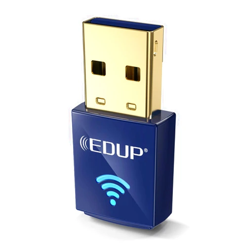 EDUP USB Bluetooth WiFi Adapter, Wireless Nano USB Network Adapter for Laptop Desktop PC Wi-Fi Dongle Compatible with Windows 10/7/8/8.1/XP Mac OS X 10.6-10.15.3