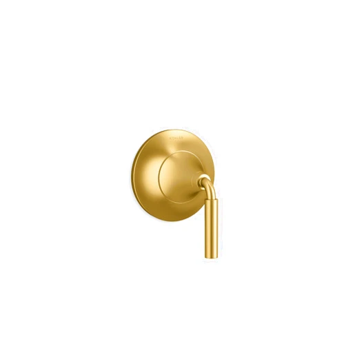KOHLER T23955-4-2MB Tone MasterShower Single-Handle Transfer Valve Trim Kit, Wall-Mount, Valve Required, Vibrant Brushed Moderne Brass