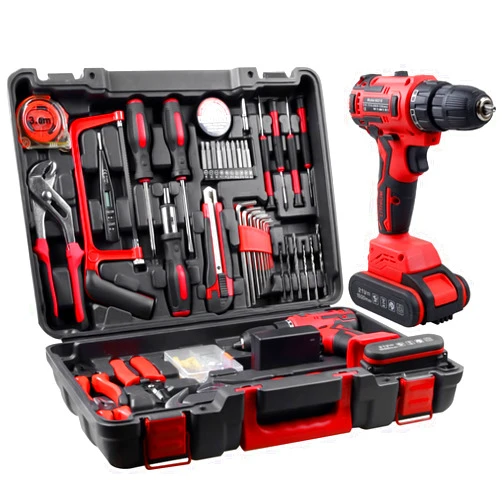 jar-owl Cordless Drill Set, 21V Brushless Drill Driver Kit, 1x 1.5Ah Li-ion Batteries, 319 In-lbs Torque, 3/8”Keyless Chuck, 2-Variable Speed, 25+1 Clutchfor for Home Tool Kit