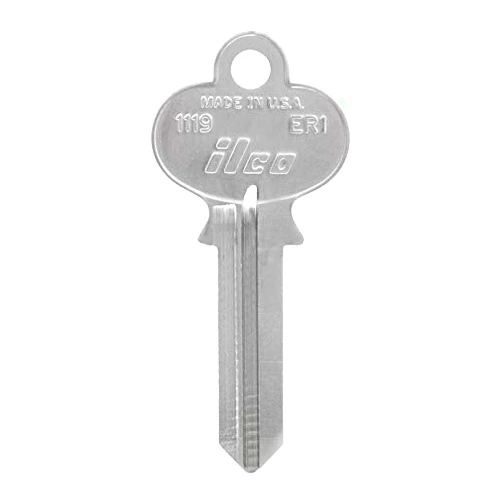 Hillman 5966106 Traditional Key House & Office Blank Single Sided Universal Key - Pack of 10