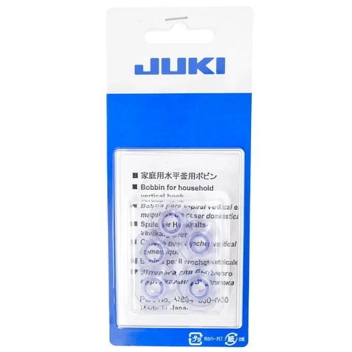 Juki Plastic Drop In Bobbins Package of 5