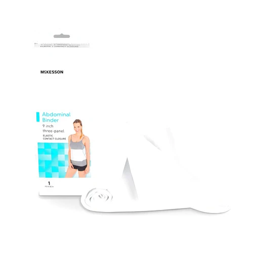 McKesson Small-Medium Abdominal Support Binder for Adults, 30 to 45 Inch Waist Circumference, 9 Inch