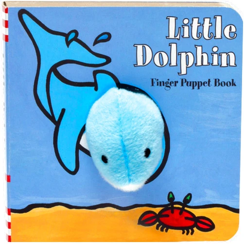 By Chronicle Books (Author), ImageBooks (Author) Little Dolphin: Finger Puppet Book: (Finger Puppet Book for Toddlers and Babies, Baby Books for First Year, Animal Finger Puppets) (Little Finger Puppet Board Books, FING)