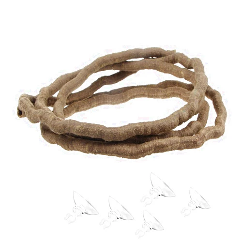emours Small Animal Bend-A-Branch Jungle Vine Pet Habitat Decor with Sunction Cups