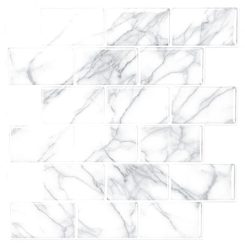 Art3d 10-Sheets Peel and Stick Backsplash Tile for Kitchen (12