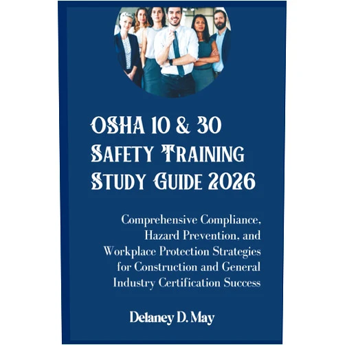 Delaney D. May OSHA 10 & 30 Safety Training Study Guide 2026: Comprehensive Compliance, Hazard Prevention, and Workplace Protection Strategies for Construction and General Industry Certification Success