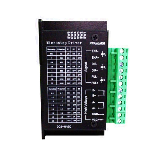 EASON Stepper Motor Driver TB6600 4A DC9-42V 32 Subdivision for Nema 17, 23 Series Stepper Motor CNC Controller Single Axis Hybrid MicroStepping