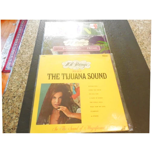 3 101 Strings Albums, Tijuana Sound, Erin, Romberg, Friml Alshire All Vinyl NM