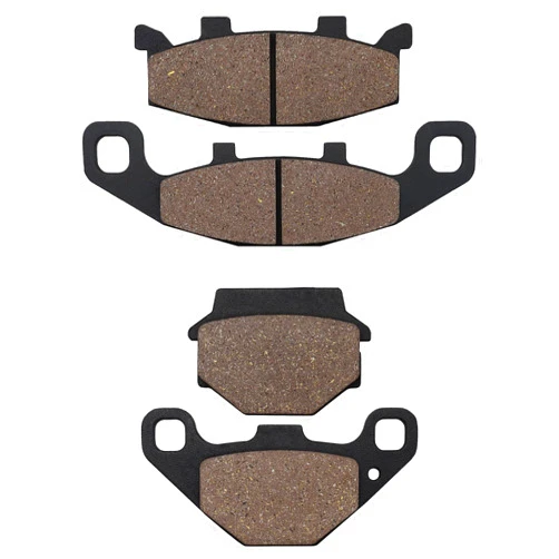 Cyleto Front and Rear Brake Pads for KAWASAKI Ninja 500 EX500 EX 500 1994-2009 ZR 250 ZR500 A Balius 500 1991-1995 ZZR 250 EX 250 H 1990-2001 GPz 500 GPz500 S EX 500 D 1994-2001