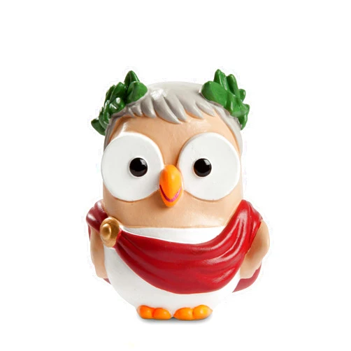 Egan Statue, Ceramic, Ivory, Small