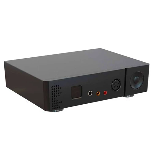 FLYINSKY Gustard H16 HiFi Pre-Amplifier High Resolution OLED Display XLR/RCA Balanced Headphone Amplifier, Black