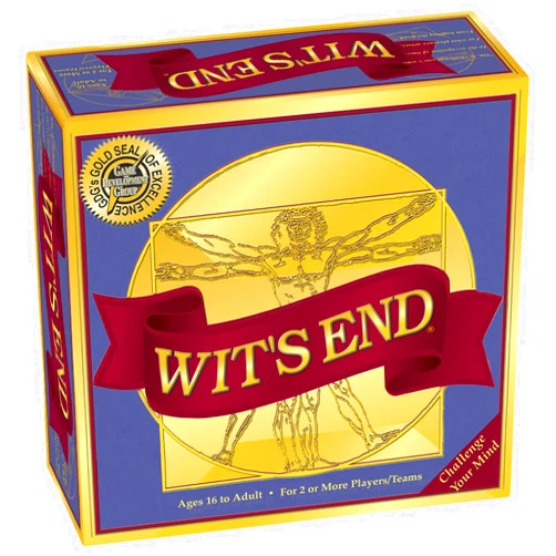 Game Development Group Wit's End - A Mind Challenging Trivia and Brain-Teasing Game That Will Test Players' Wits & Knowledge - for Adults & Family