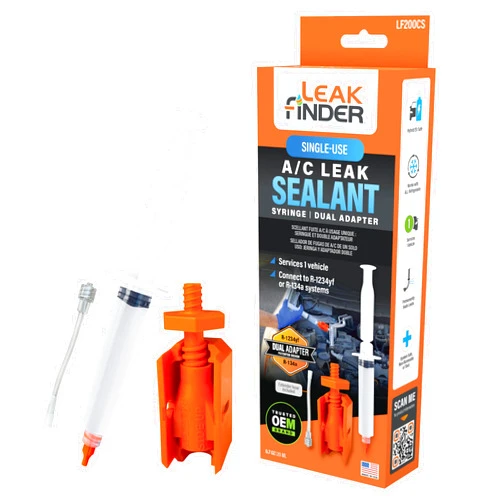 LEAKFINDER LF200CS AC Leak Sealant Single-Use Syringe Injector