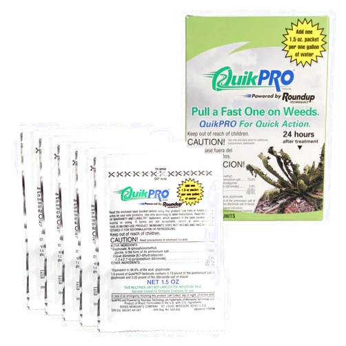 Roundup Quick Pro 1 box Makes 5 Gallons-1 Box