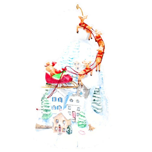 Hallmark Keepsake Ornament Club Exclusive The Sleeping Village 2006