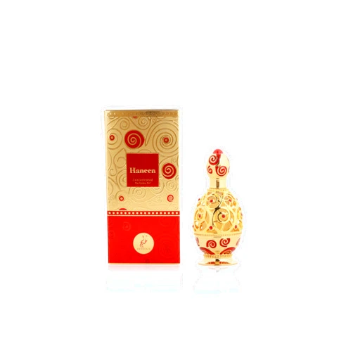 KHADLAJ PERFUMES Khadlaj Haneen Gold Concentrated Perfume Oil 0.67 Ounce (Unisex)