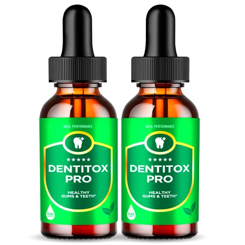 IDEAL PERFORMANCE Dentitox Pro Drops for Healthy Teeth and Gums, Dentitox Supplement Advanced Formula Drops - All Natural Blend to Support Fresh Breath, Denti Tox Oral Health, Den Titox Pure Droppers Reviews (2 Pack)
