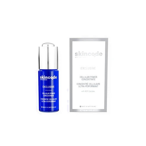 Skincode Exclusive Cellular Power Concentrate - Revitalizing Anti-Aging Elixir | Intensive Rejuvenation for All Skin Types | 5x ACR Complex for Collagen Boost & Deep Hydration (1.0 Oz / 30 mL)