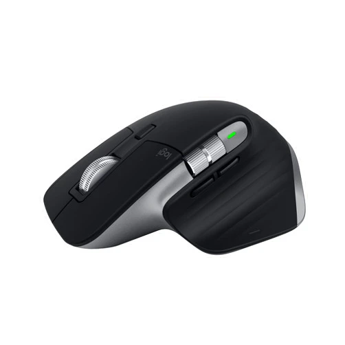 Logitech MX Master 3S for Mac Wireless Bluetooth Mouse, Ultra-Fast Scrolling, Ergo, 8K DPI, Quiet Clicks, Track on Glass, USB-C, Apple, iPad - Space Grey - With Free Adobe Creative Cloud Subscription