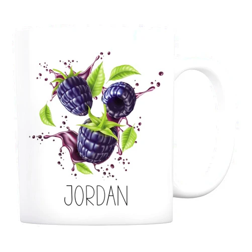 TGiakisz Personalized Blackberry Mug, Blackberry Lover Mug, Gift For Blackberry Lover, Blackberry Gift, Blackberry Lover Gift