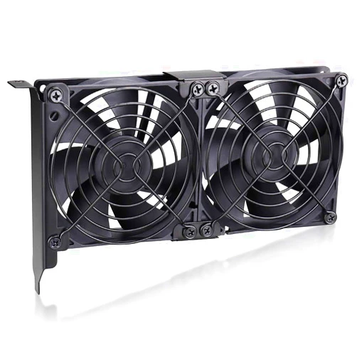 Wathai Graphic Card Pcl Slot Fan 2 x 90mm 92mm for CPU GPU Cooler VGA Cooling
