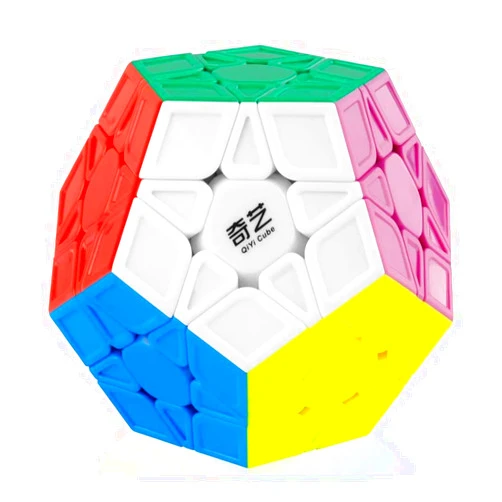 Willking Megaminx Speed Cube, Stickerless 3x3x3 Pentagonal Speed Cube Dodecahedron Magic Cube Puzzle
