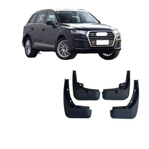JTWABK Mudguards Compatible for Audi Q7 4M S Line Sport 2016~2019 2017 2018 Mudflaps Fender Flap Tylines Splash Guards Cover Car Wheel Accessories