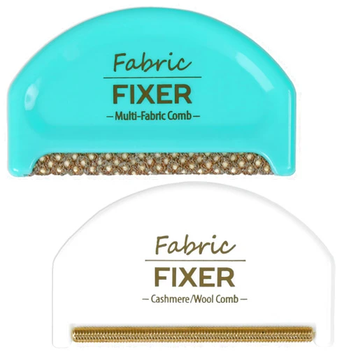 Wardrobe Hackers Cashmere & Multi-Fabric Sweater Comb & Pill Remover for Depilling Sweater Fuzz (Set of 2 Sweater Defuzzer Combs) - Wool Pilling Remover for Delicate Clothing, Fabrics, Furniture