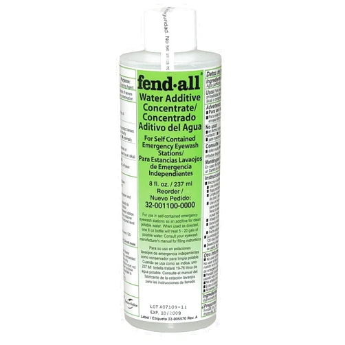Fendall Eye Wash Station Water Preservative 8 Oz