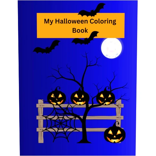 Besay My Halloween Coloring Book