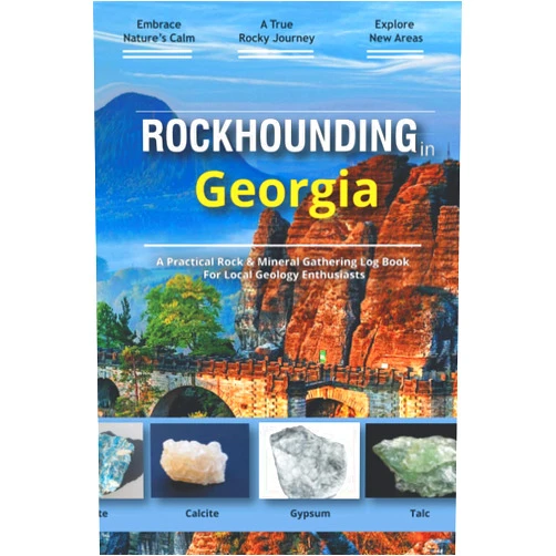 Roshni Rock Stone Rockhounding in Georgia: Rock Gathering Log Book for Local Backyard Geology Enthusiasts | An Incredible Journal for Collecting & Cataloguing Minerals and Rocks