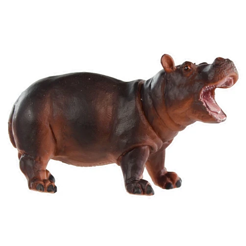 Safari Ltd. Hippopotamus Baby Toy Figurine - Realistic, Hand-Painted 2.95