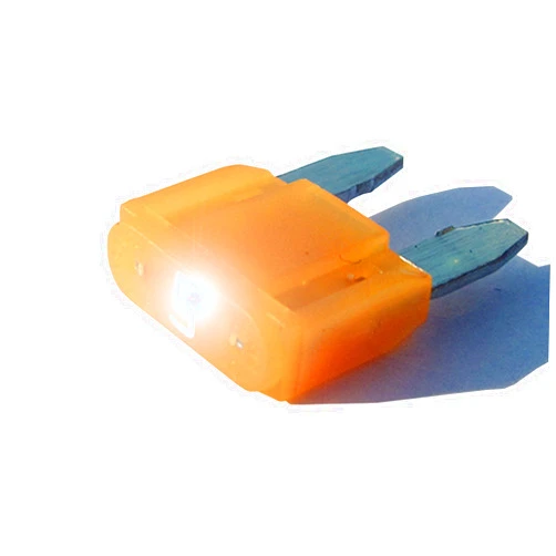 Kaper II NEOPlex 10 Pack-Intelligent 5 amp ASP Mini Blade Fuse (They Glow When They Blow)