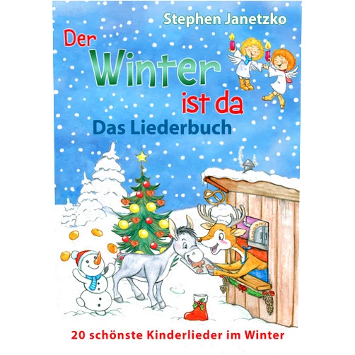 German Edition by Stephen Janetzko (Author) Format: Kindle Edition Der Winter ist da - 20 schönste Kinderlieder im Winter: Das Liederbuch mit allen Texten, Noten und Gitarrengriffen zum Mitsingen und Mitspielen (German Edition)